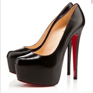 Christian Louboutin Daffodile 160 black pumps